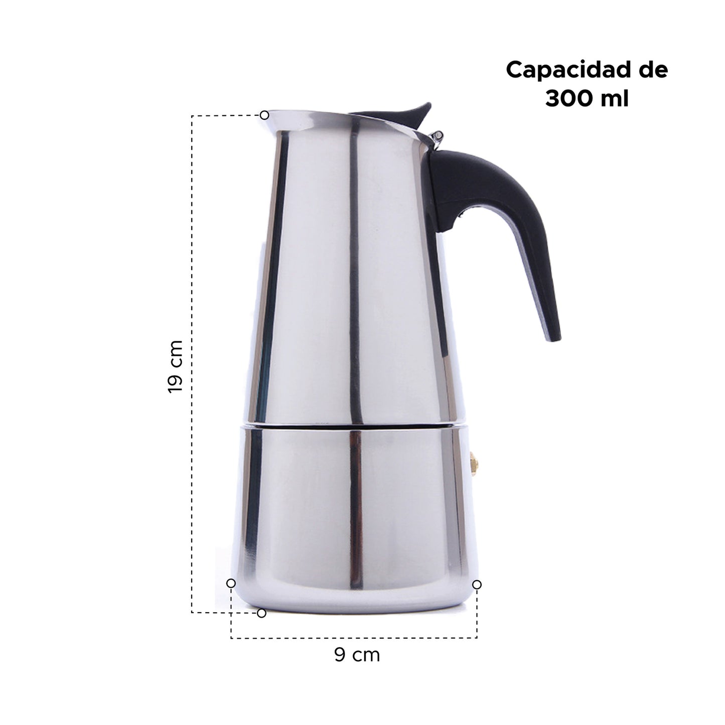 Cafetera tipo Italiana 300ml