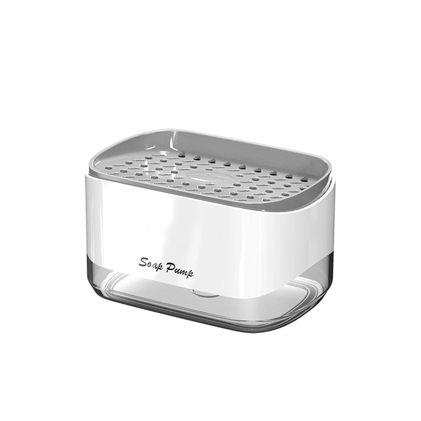 Dispensador de jabón lavaloza blanco