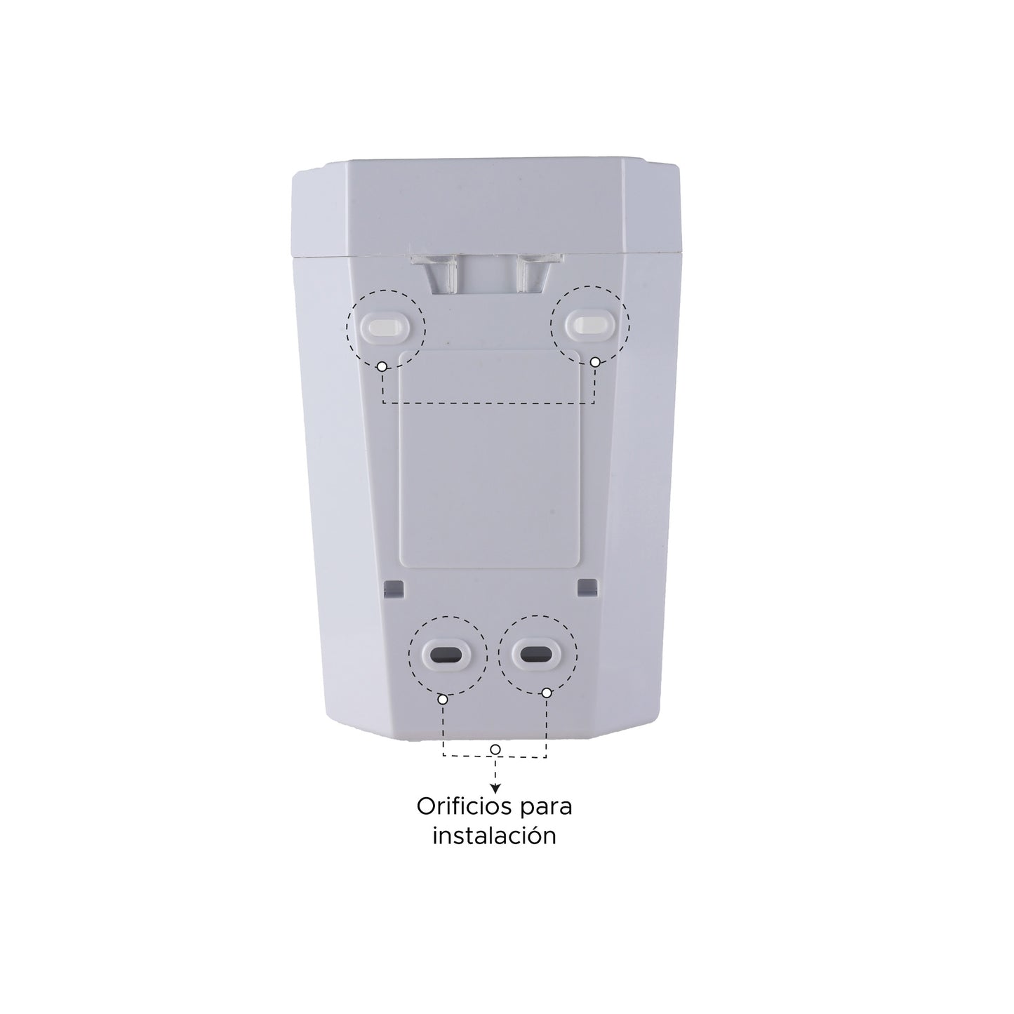 Dispensador de Jabón y Gel 800 ml Transparente
