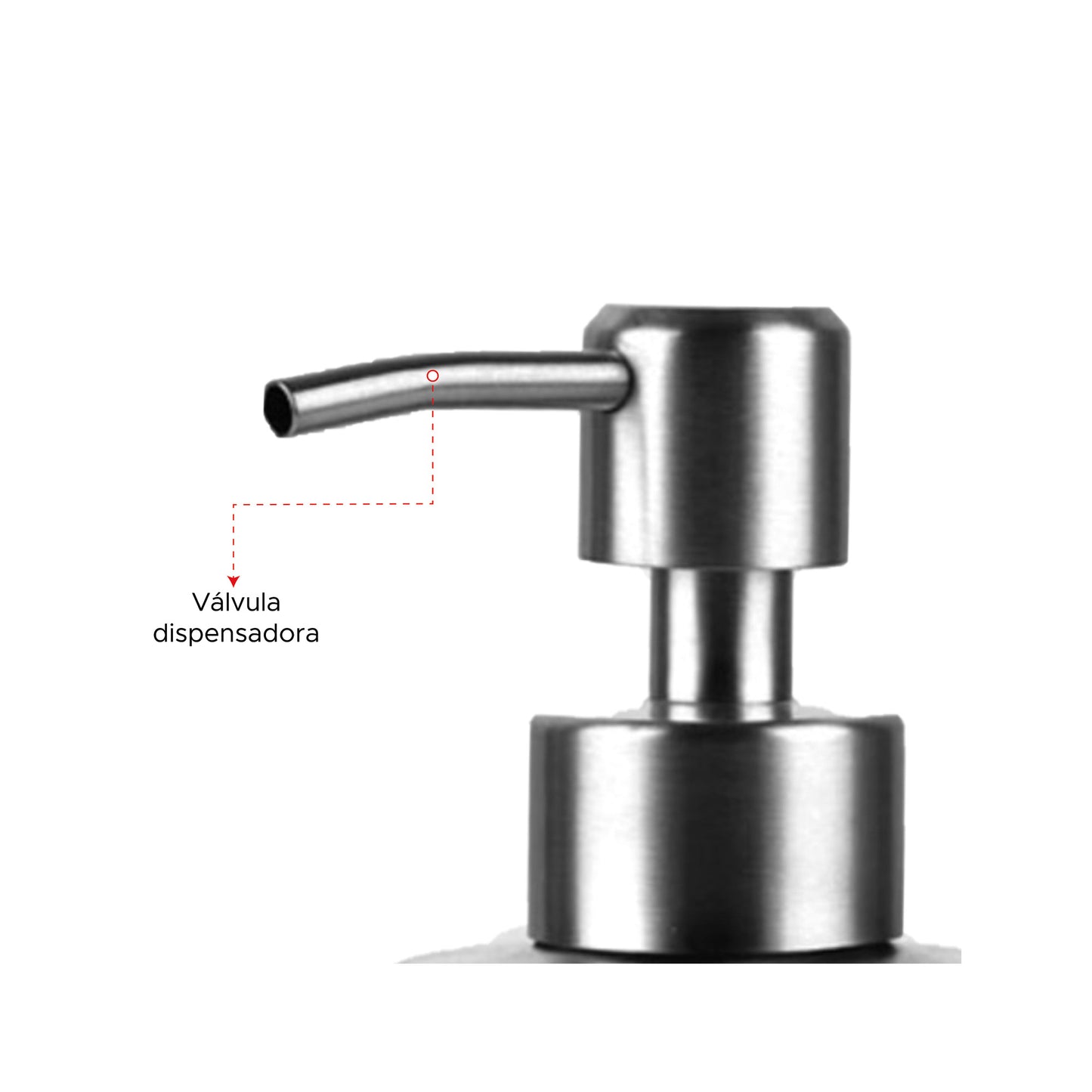 Dispensador de jabón de mesa 250 ml