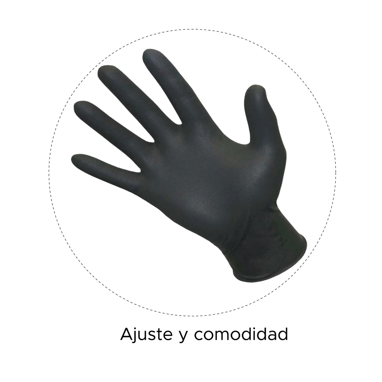 Cajas de guantes de nitrilo negros