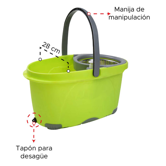 Balde Trapero Mágico Spin