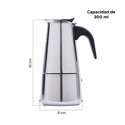 Cafetera tipo Italiana 300ml