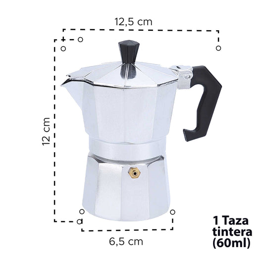 Cafetera moka 1 taza – 60 ml