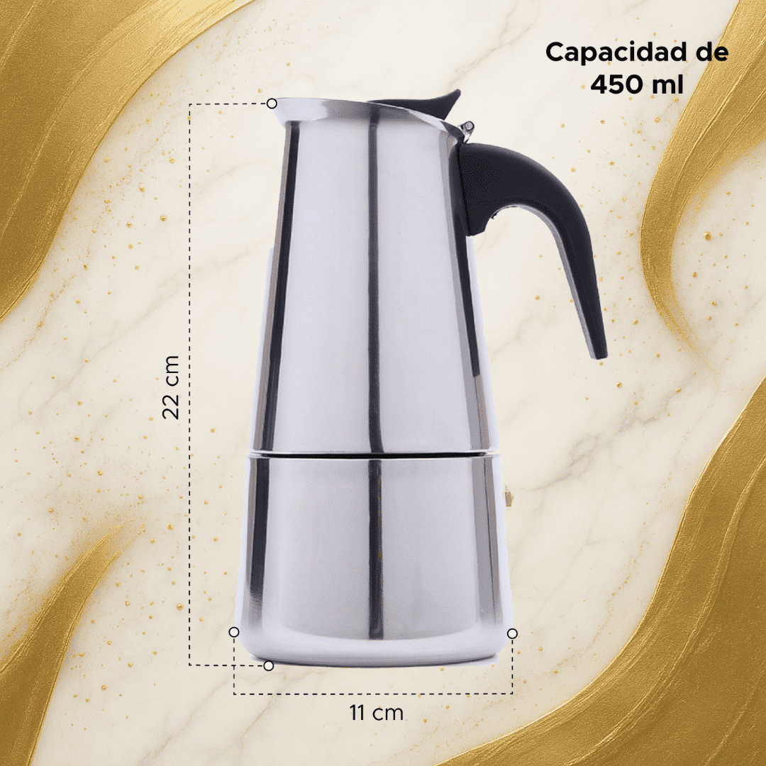 Cafetera tipo Italiana 450 ml