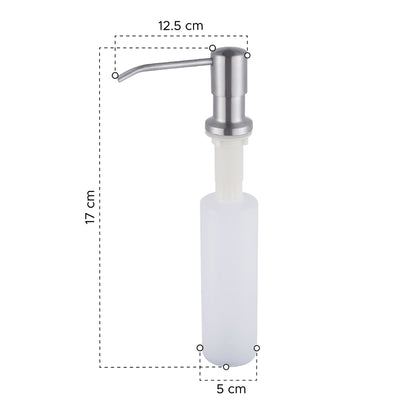 Dispensador de jabón empotrable