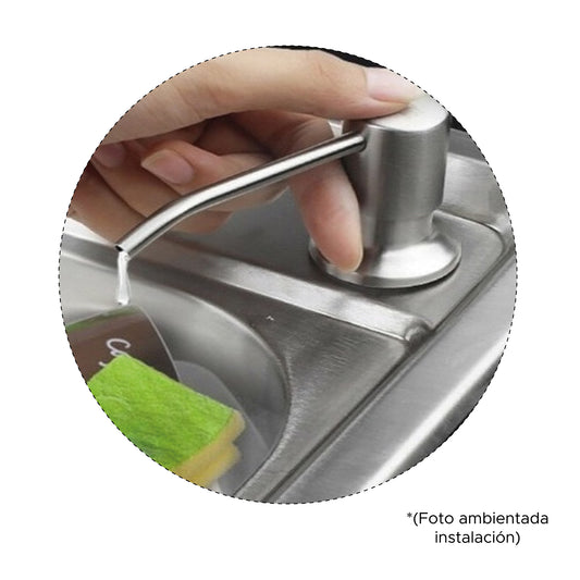 Dispensador de jabón empotrable