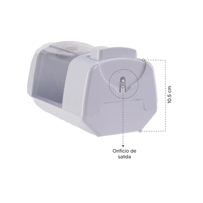 Dispensador de Jabón y Gel 800 ml Transparente