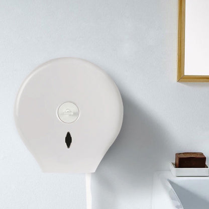 Dispensador de papel higiénico jumbo ABS Blanco
