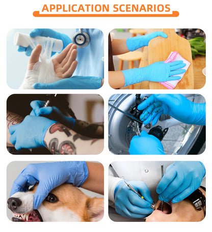 Caja de Guantes de Nitrilo x 100 unidades
